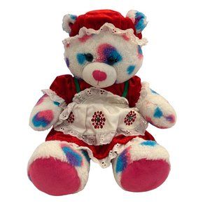 Build A Bear Workshop Mrs. Santa Claus Snowflake Dress Christmas Teddy Dress Up